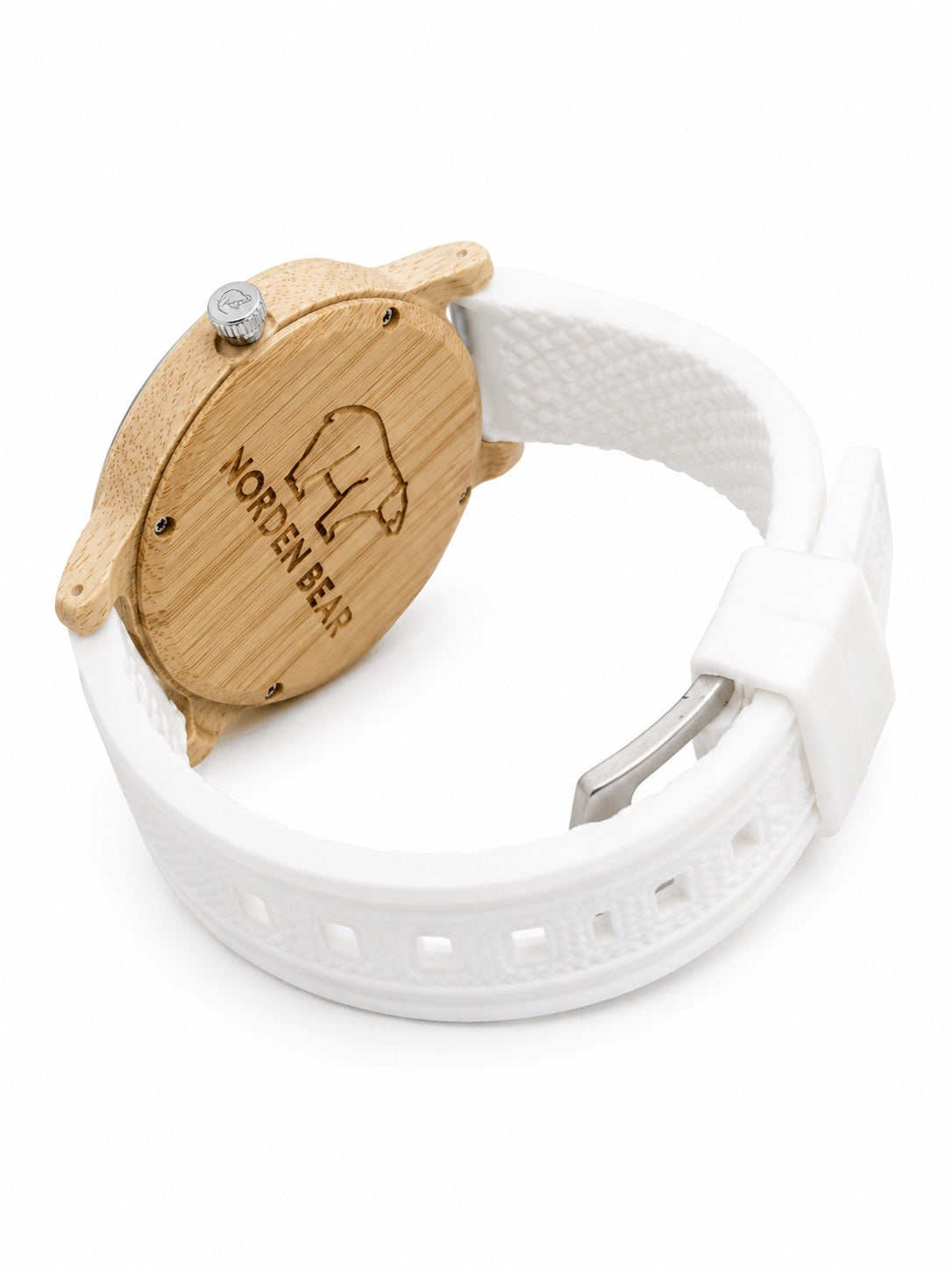 Часовник Norden Bear - White Stone