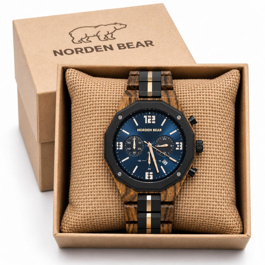 Часовник Norden Bear - Ocean Blue